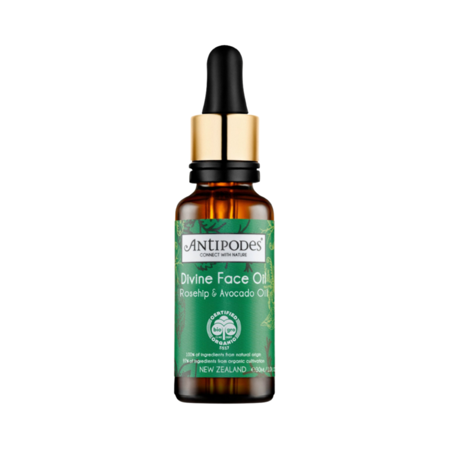 Antipodes Divine Face Oil Rosehip & Avocado Oil 15ML