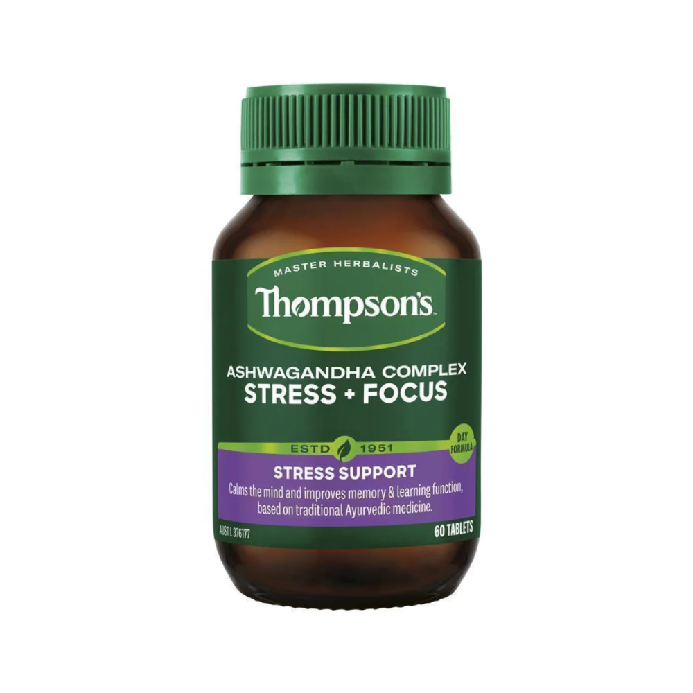 Ashwagandha Complex Stress+Focus 60t