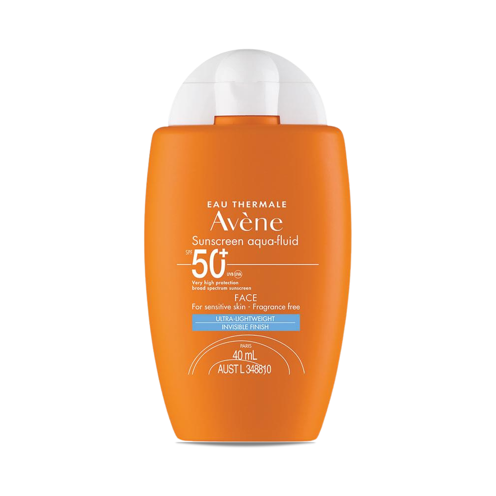 Avene SPF 50+ Sunscreen Aqua Fluid Face 40ml