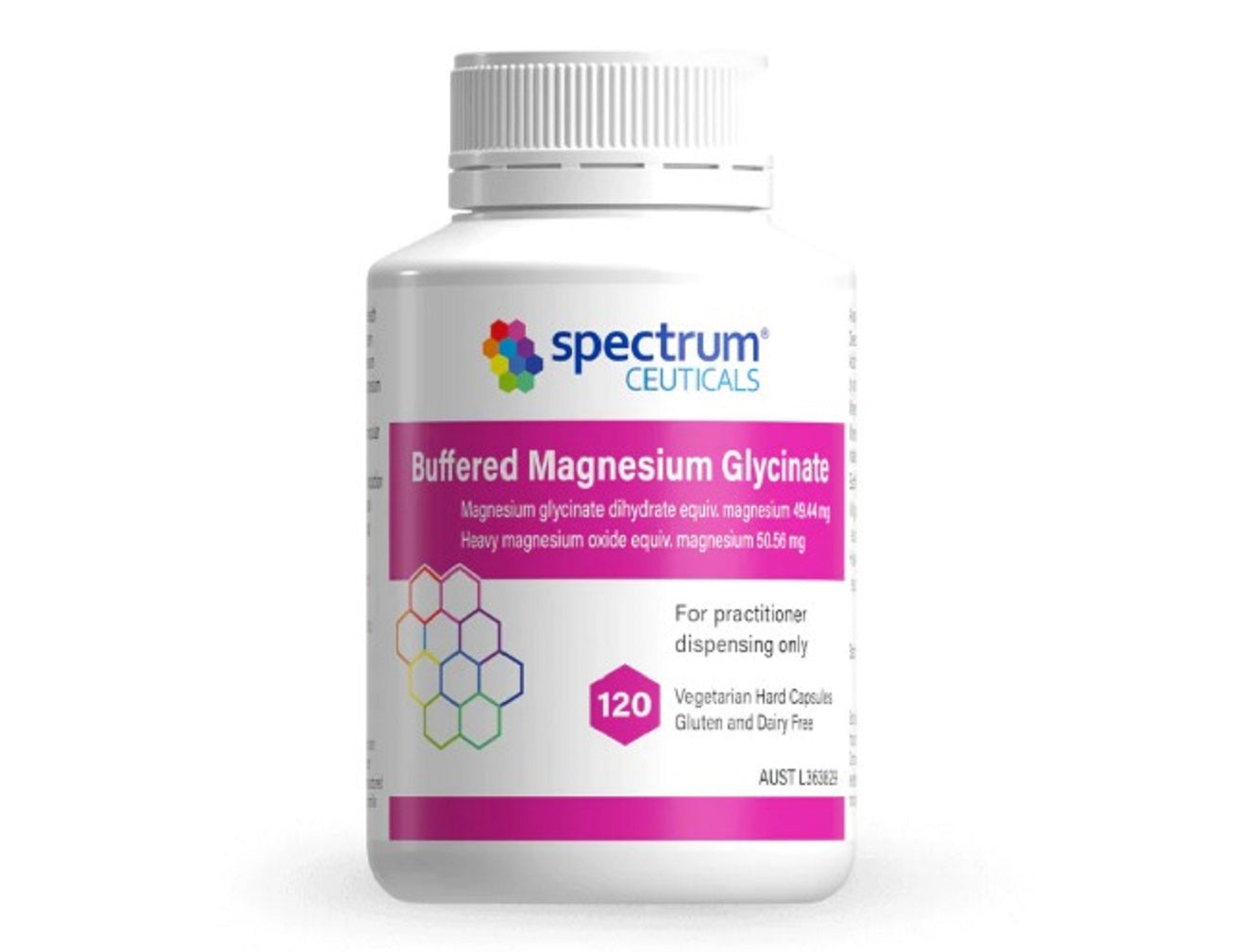 Buffered Magnesium Glycinate 120 Capsules