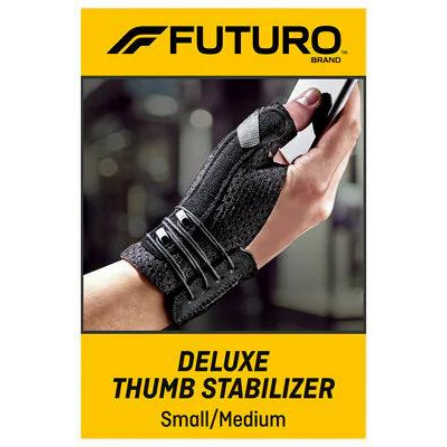 Futuro Deluxe Thumb Stabilizer 45844EN Black Large/X-Large