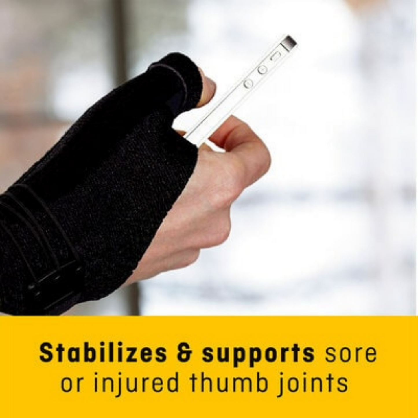 Futuro Deluxe Thumb Stabilizer 45844EN Black Large/X-Large