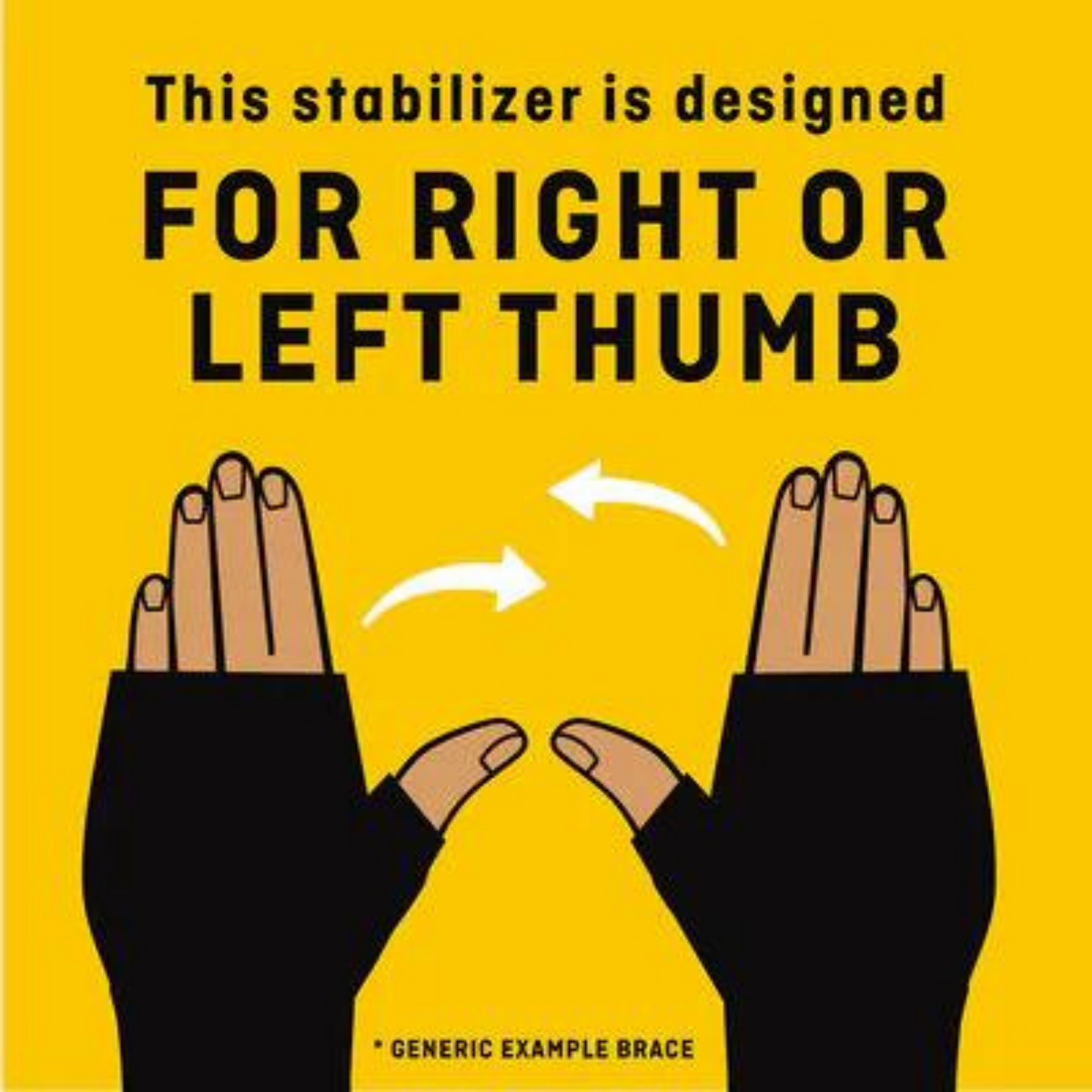 Futuro Deluxe Thumb Stabilizer 45844EN Black Large/X-Large