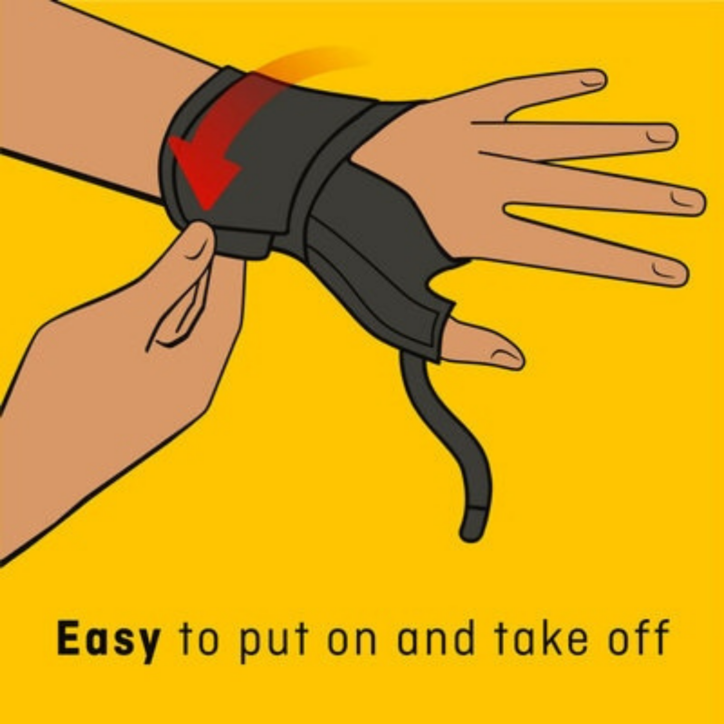 Futuro Deluxe Thumb Stabilizer 45844EN Black Large/X-Large