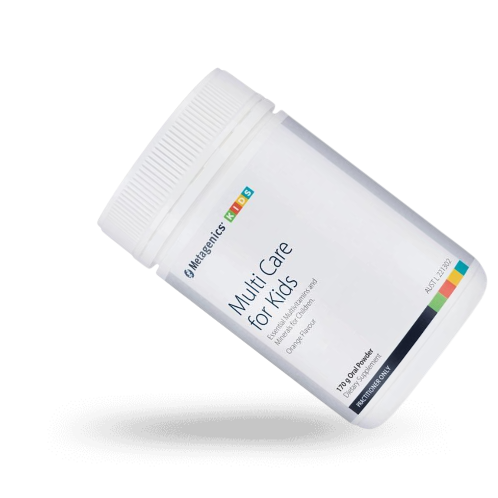 Metagenics Multi Care for Kids Orange flavour 170g oral powder