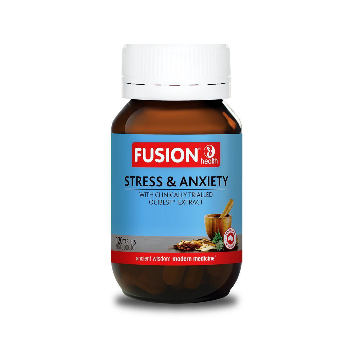 Fusion Health Stress And Anxiety 120 Tablets