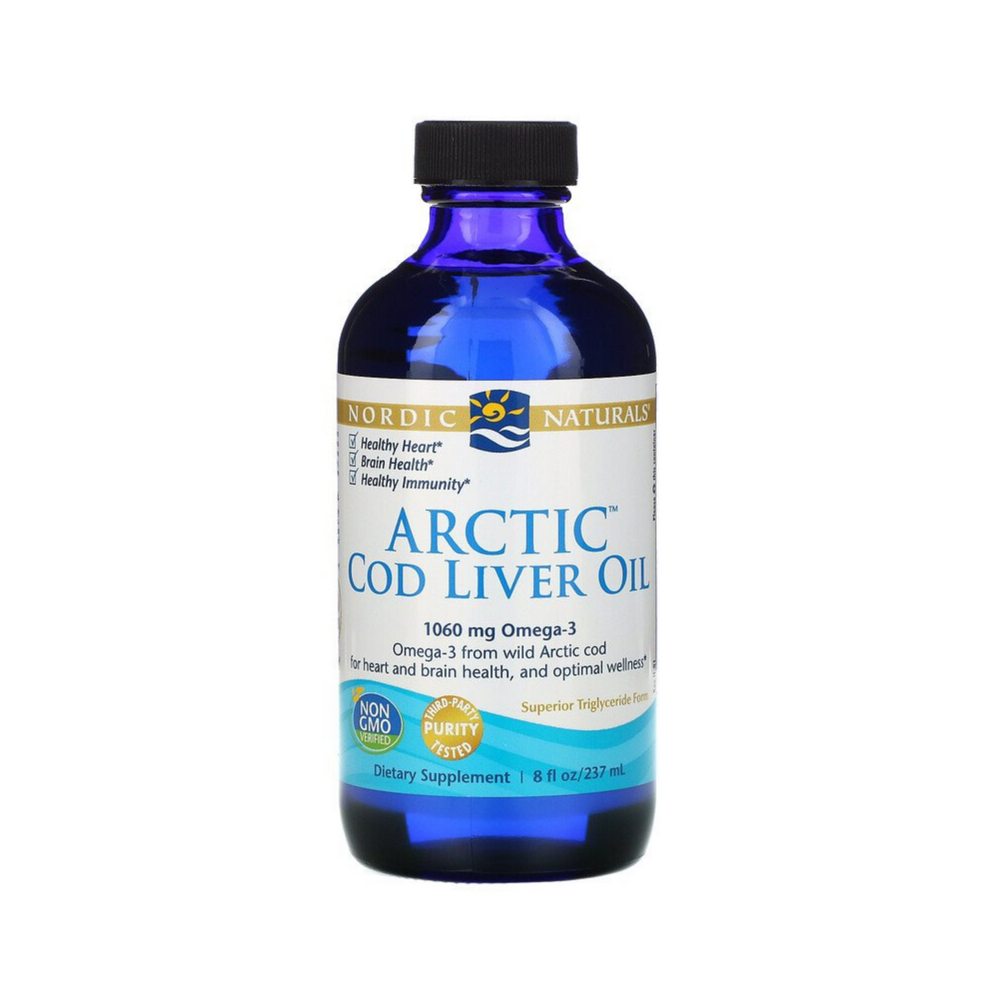 Nordic Naturals Arctic Cod Liver Oil Liquid 237ml