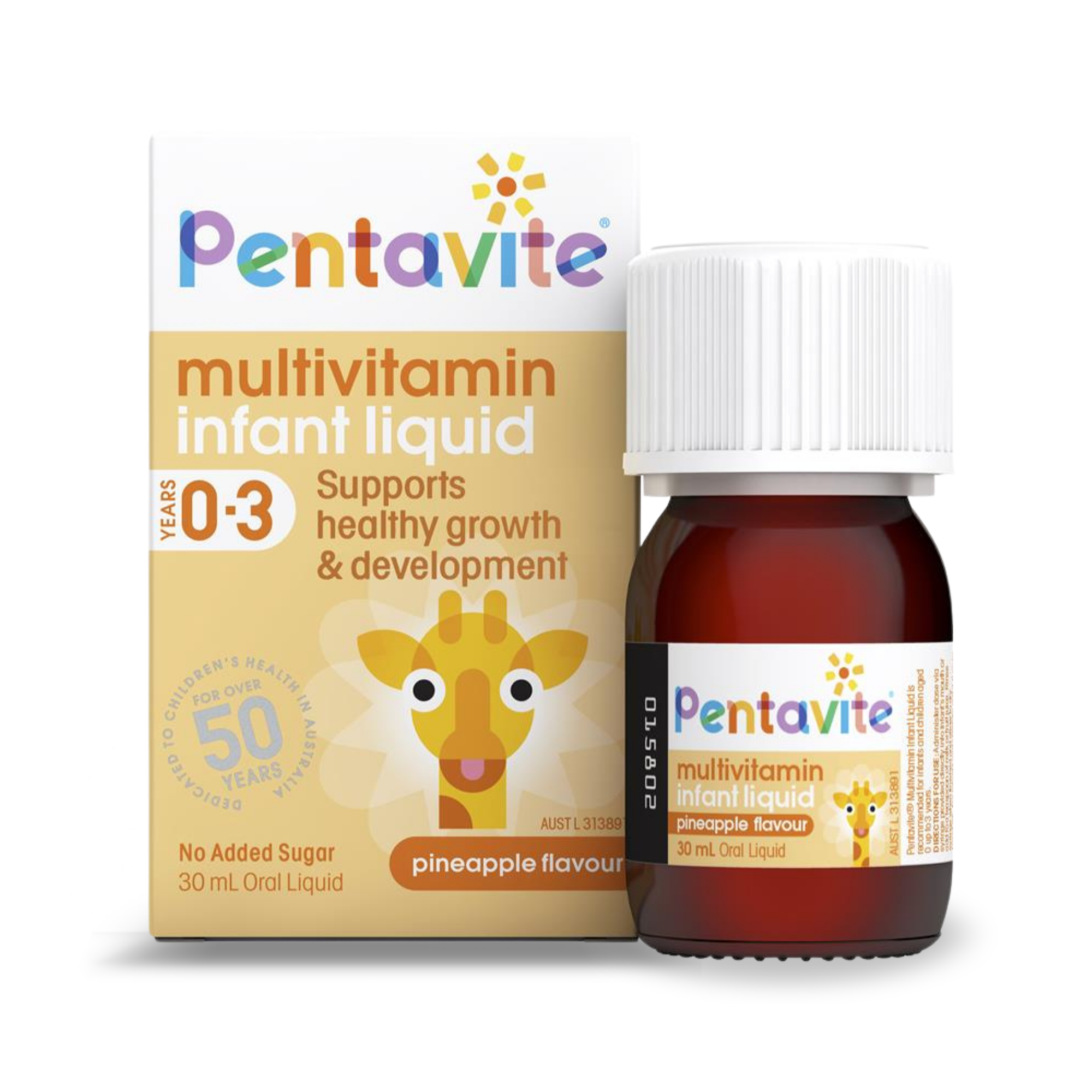 Pentavite Multivitamin infant liquid 30ml NutriMedica