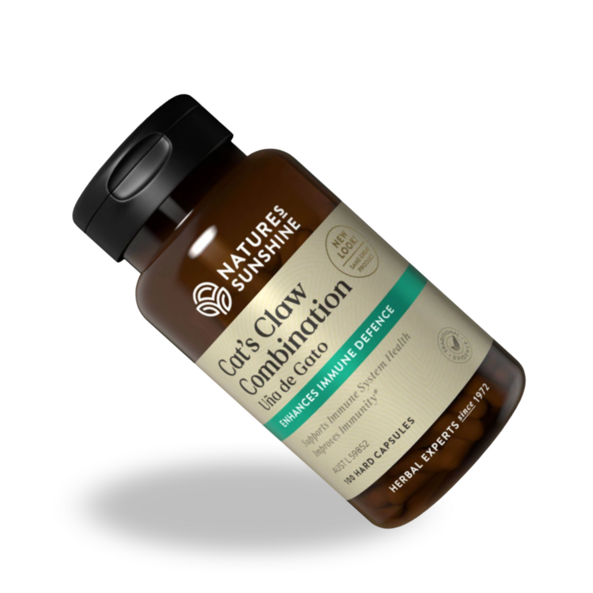 Nature's Sunshine Cat’s Claw Combination (Una de Gato) 100 Hard Capsules