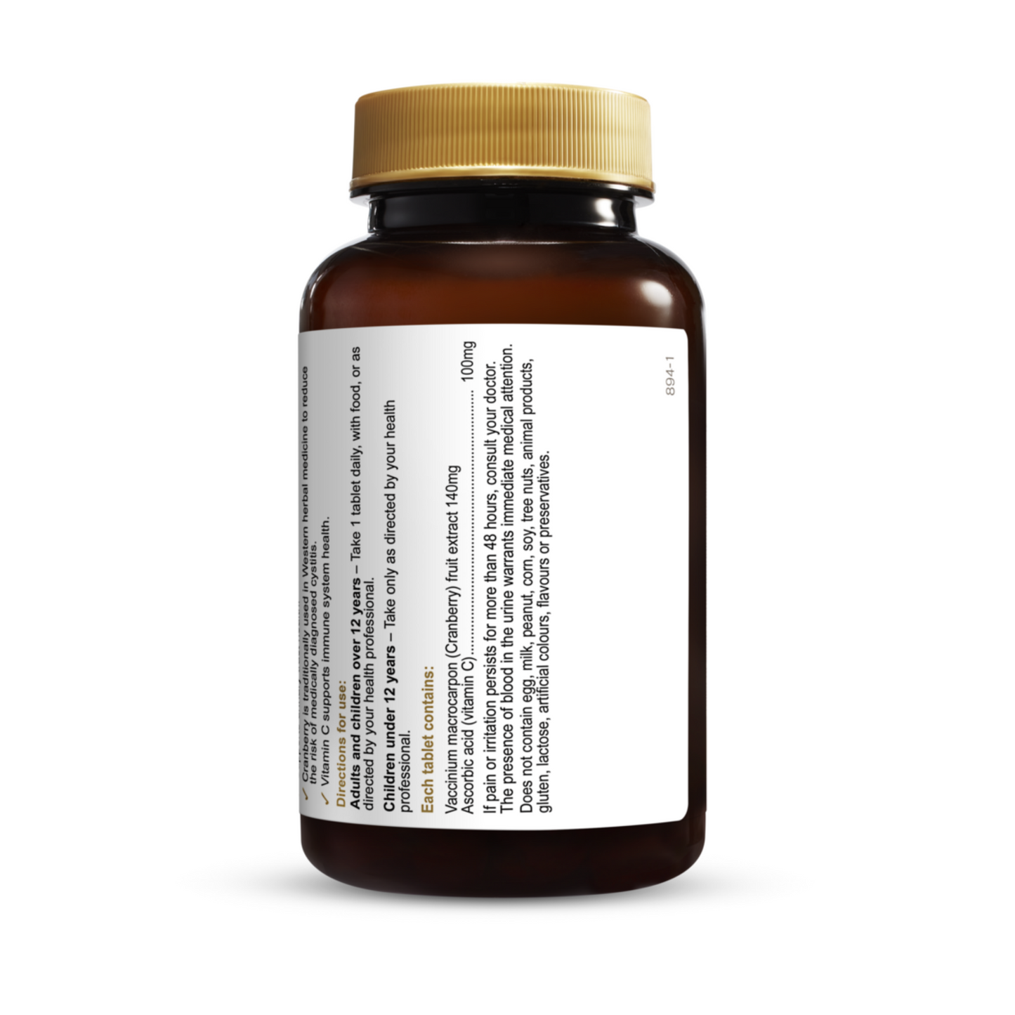 Herbs Of Gold Cranberry 70000 50 Tablets