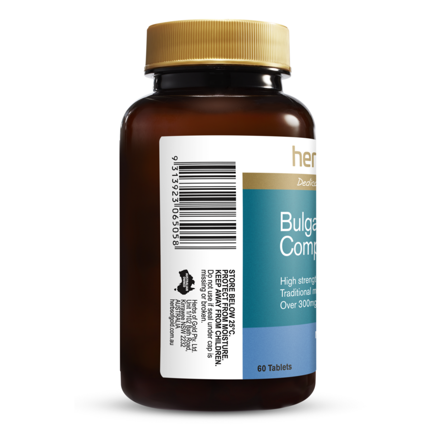 Herbs Of Gold Bulgarian Tribulus Complex 30 Tablets