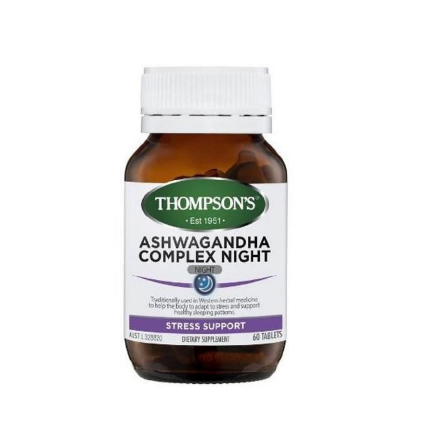 Thompsons Ashwagandha Complex Night 60 Capsules