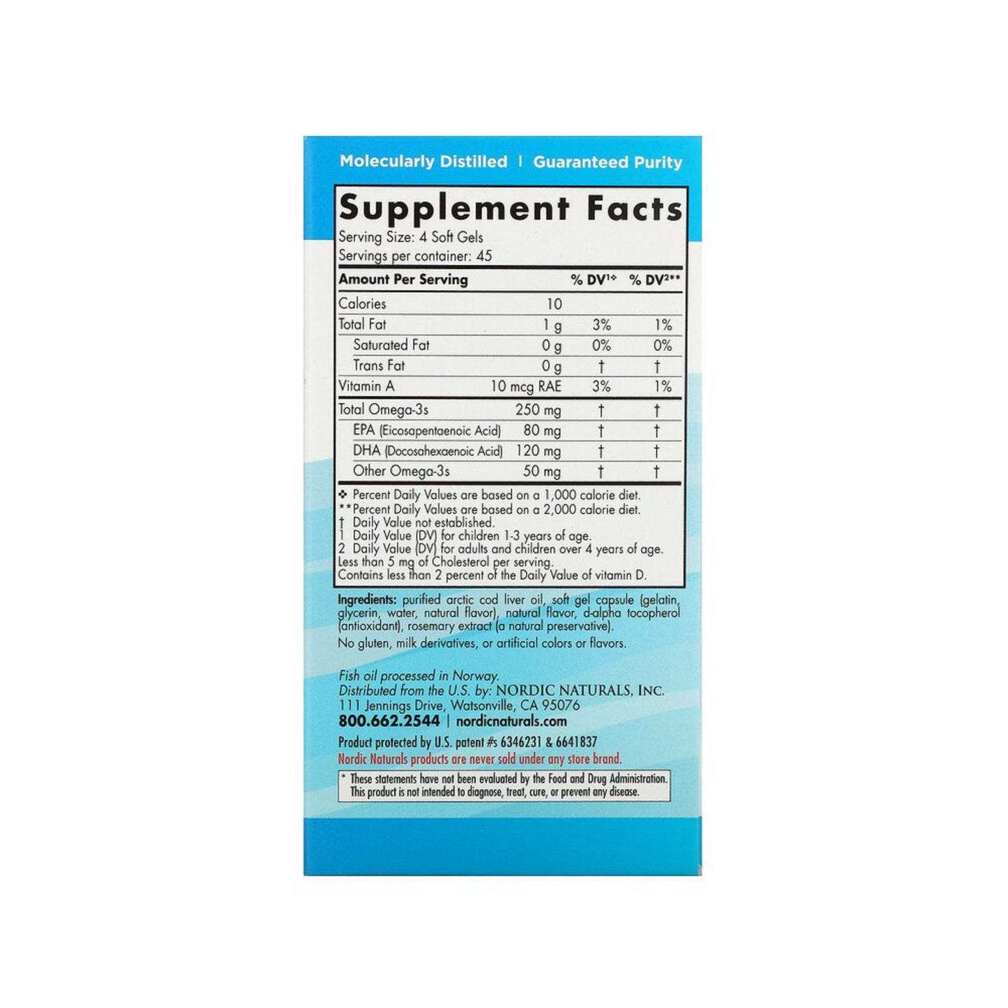 Nordic Naturals Childrens DHA 180 Capsules