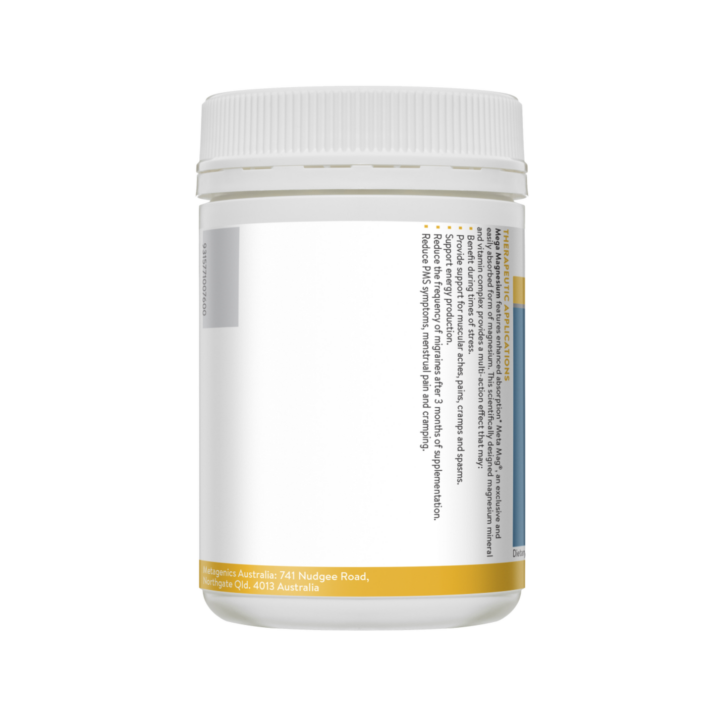 Ethical Nutrients Mega Magnesium 120 Tablets