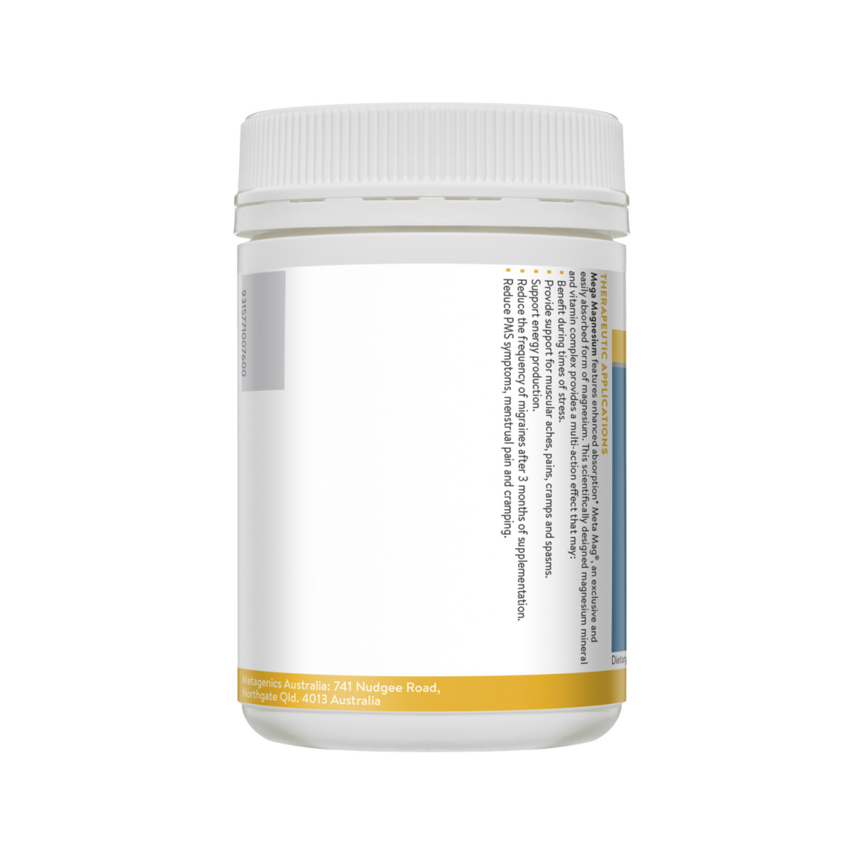 Ethical Nutrients Mega Magnesium 120 Tablets