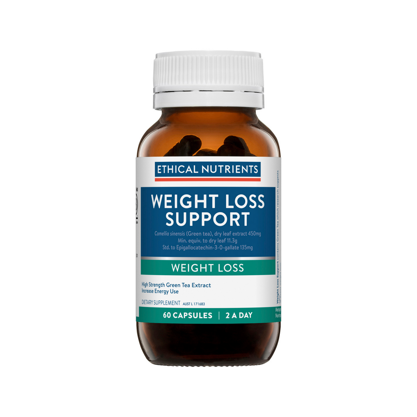 Ethical Nutrients Weight Loss Support 60 Capsules