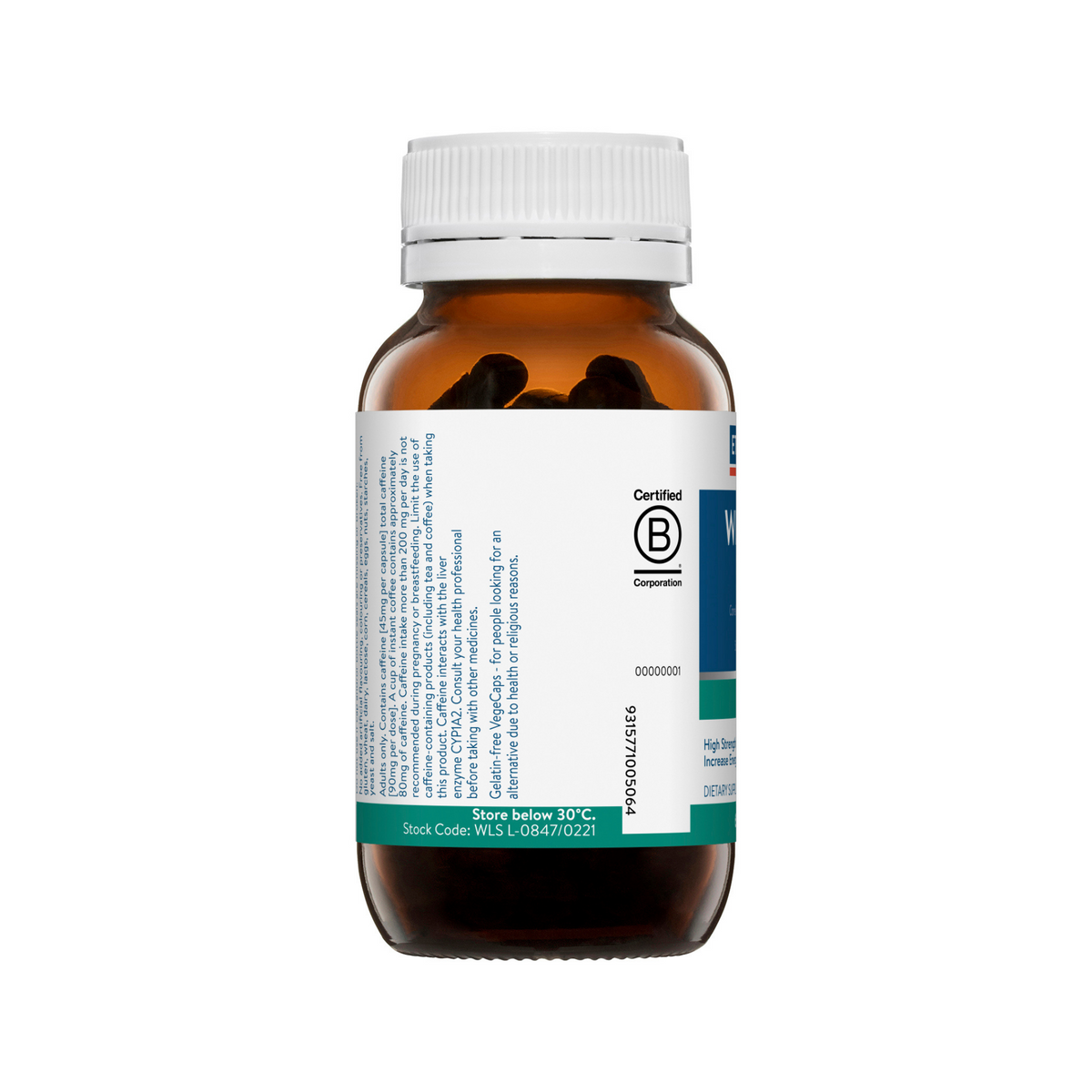 Ethical Nutrients Weight Loss Support 60 Capsules