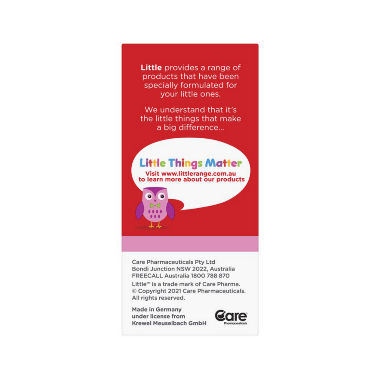 Little Coughs Oral Liquid Raspberry 200ml