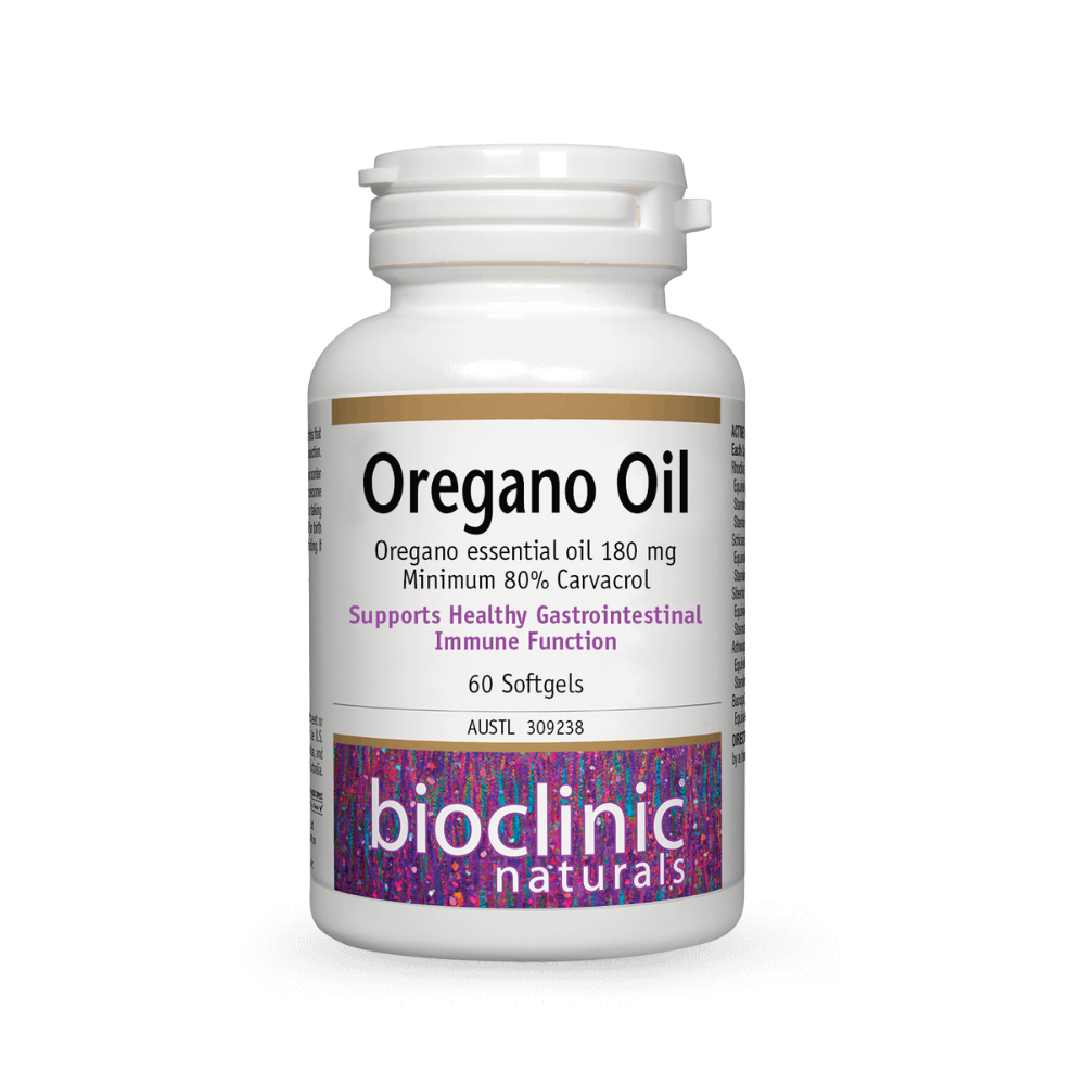 Bioclinic Naturals Oregano Oil 60 Capsules