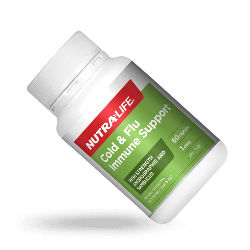 Nutralife Cold & Flu Immune Support 60 Capsules