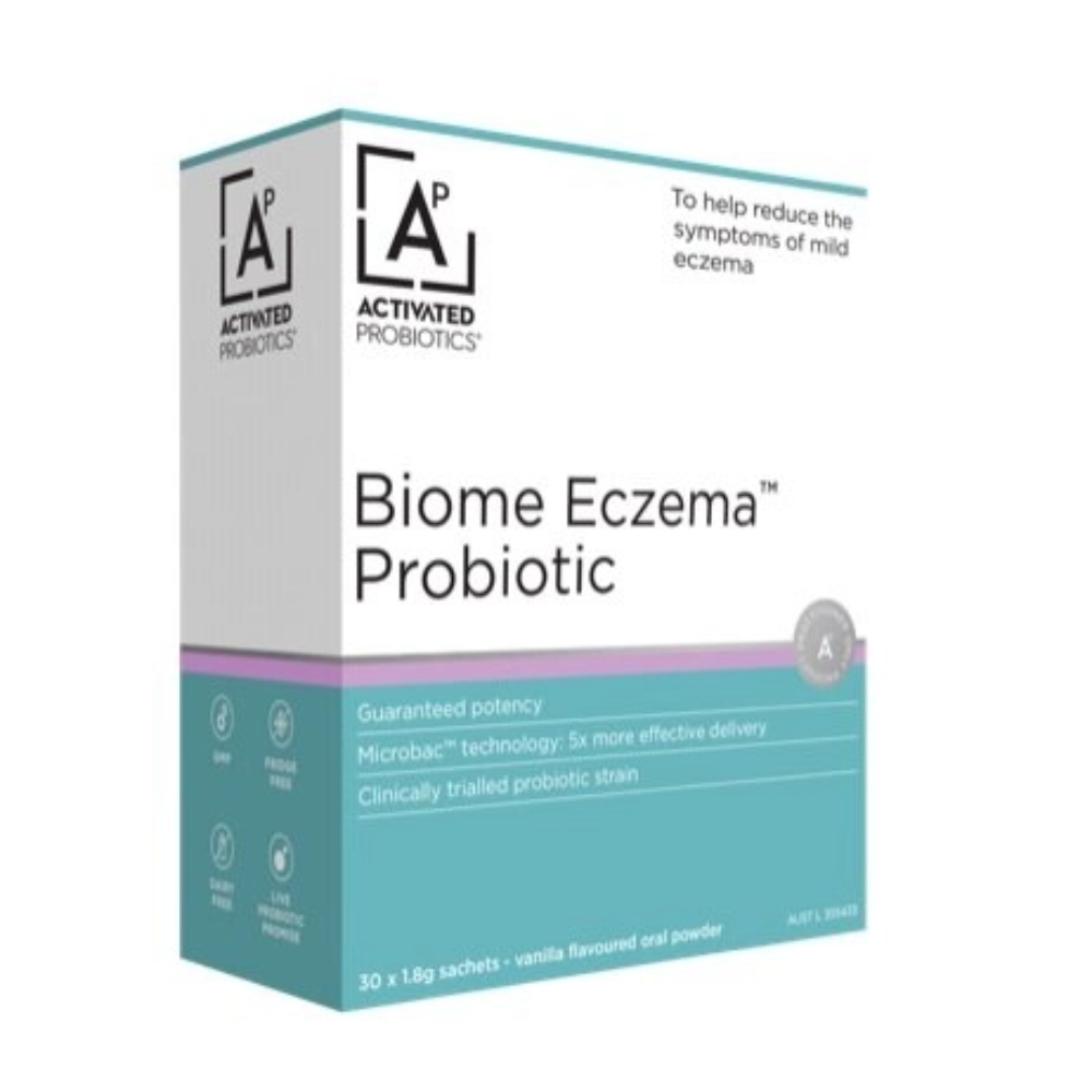 ACTIVATED PROBIOTICS Biome Eczema 30 sachet Vanilla