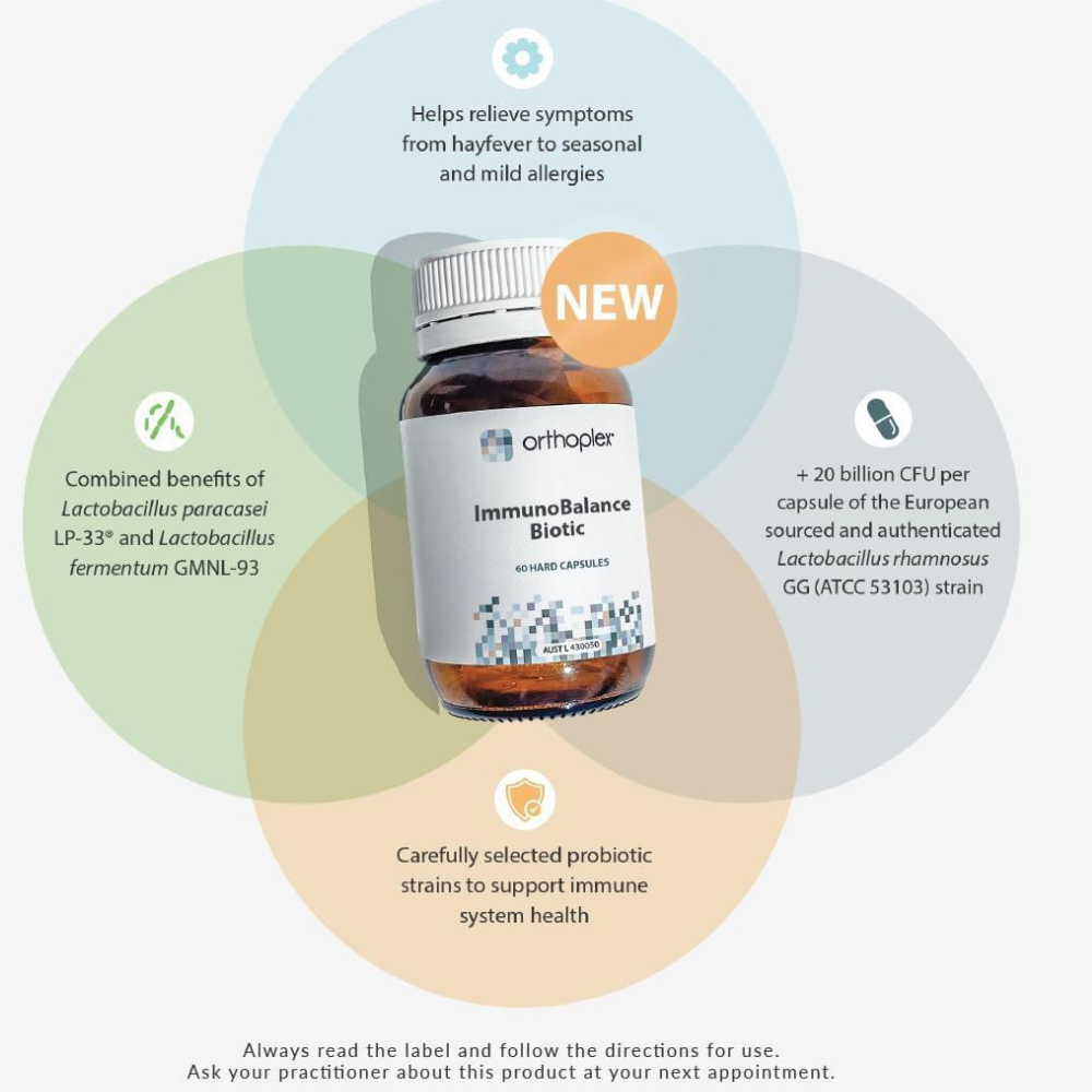 Orthoplex White ImmunoBalanceBiotic 60 Cap