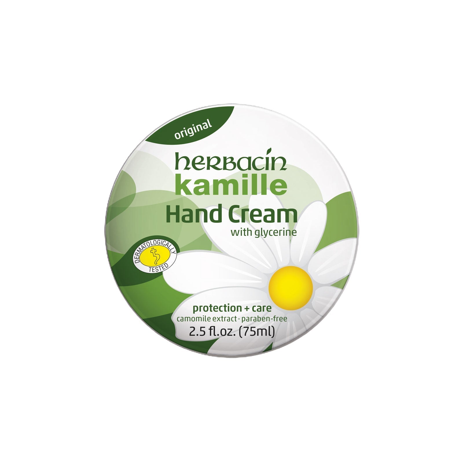 HERBACIN KAMILLE HAND CREAM ORIGINAL 75ml tin