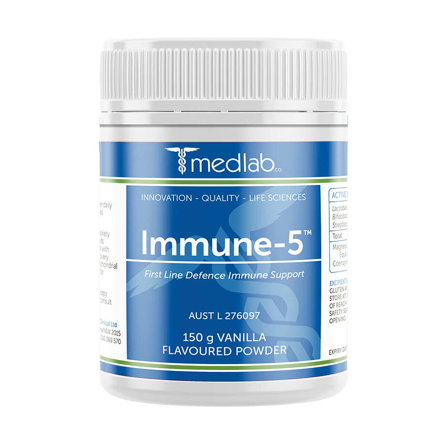 Medlab Immune-5 150g Vanilla flavoured powder