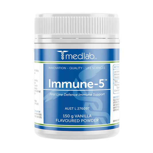 Medlab Immune-5 150g Vanilla flavoured powder