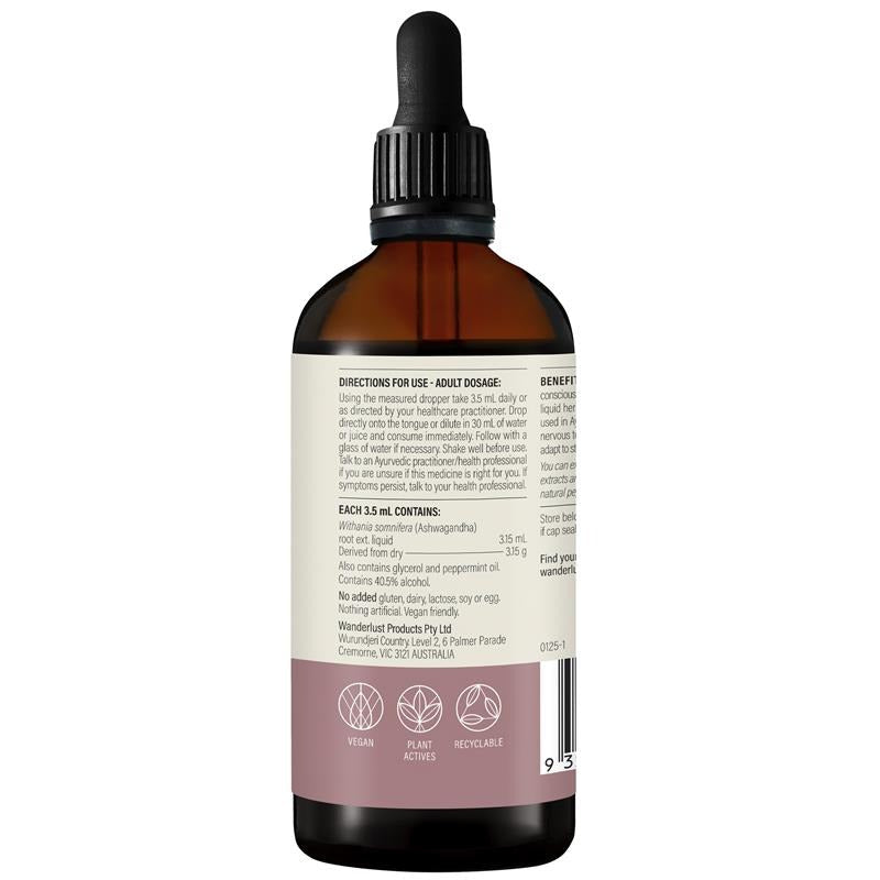 Wanderlust Ashwagandha 140ml