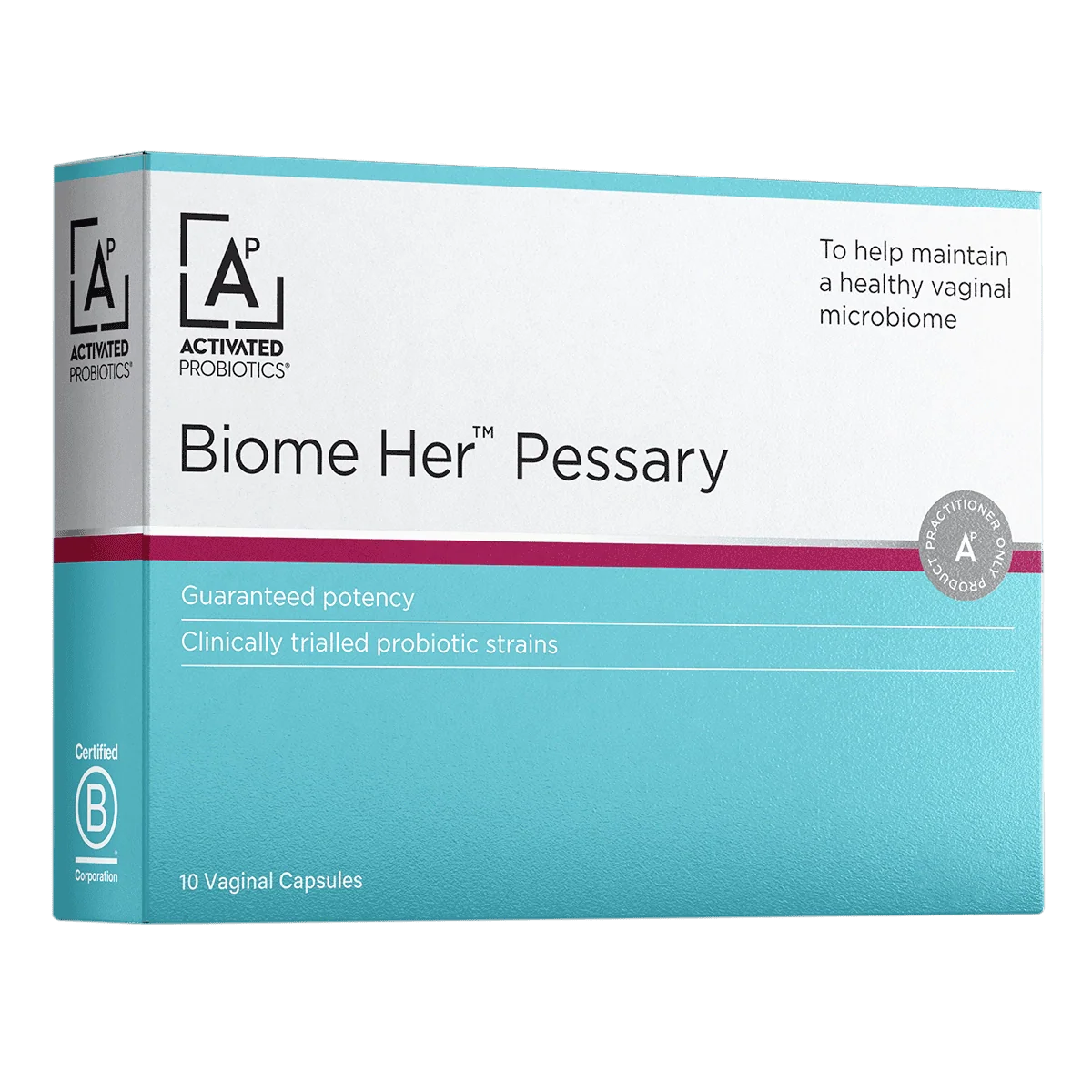 Activated Probiotics Biome Her Pessary