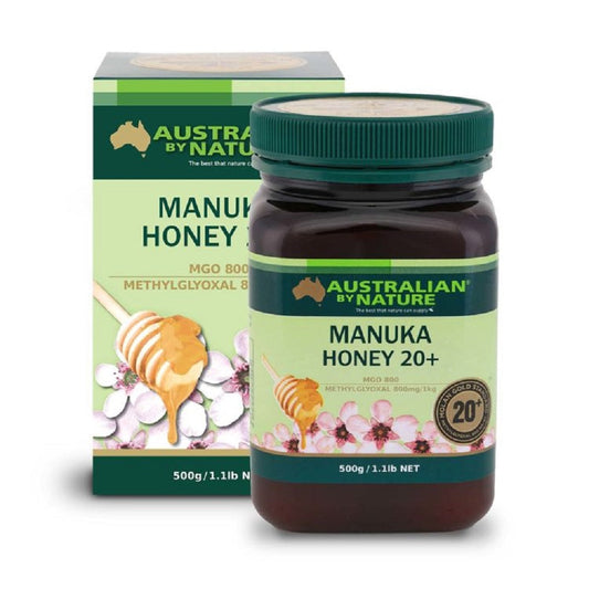 Australian By Nature Manuka Honey 20+MGO 800 500g