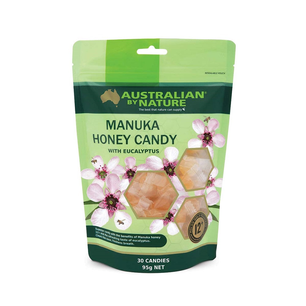 Australian By Nature Manuka & Eucalyptus 30 Candy MGO 400