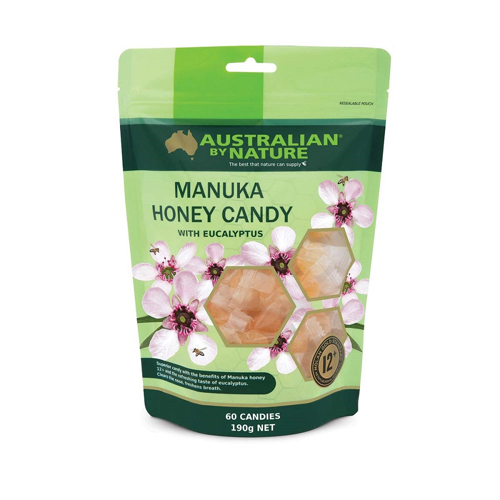 Australian By Nature Manuka & Eucalyptus 60 Candy MGO 400
