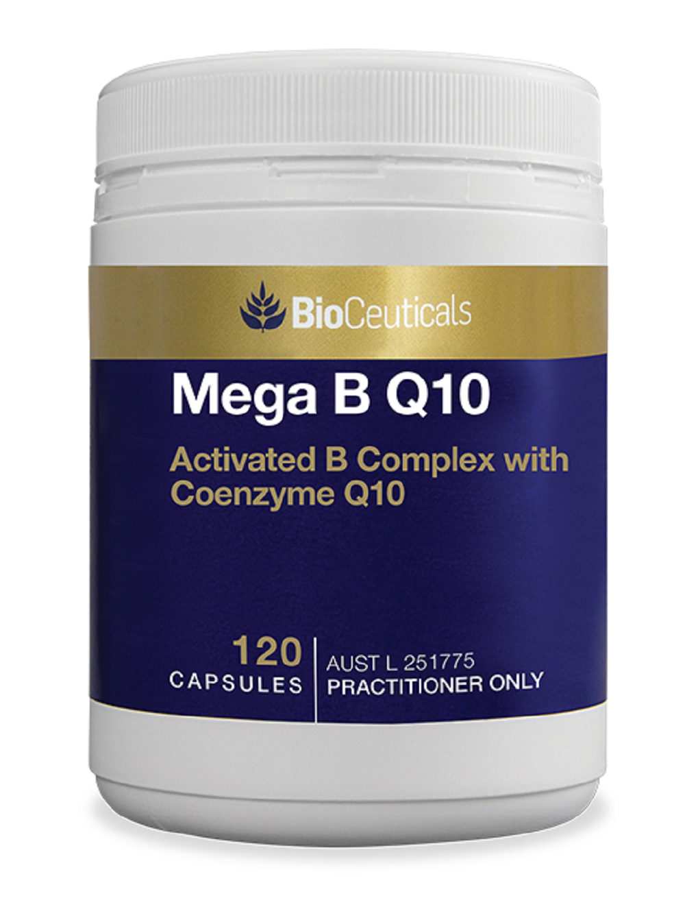 BioCeuticals Mega B Q10 120 Capsules