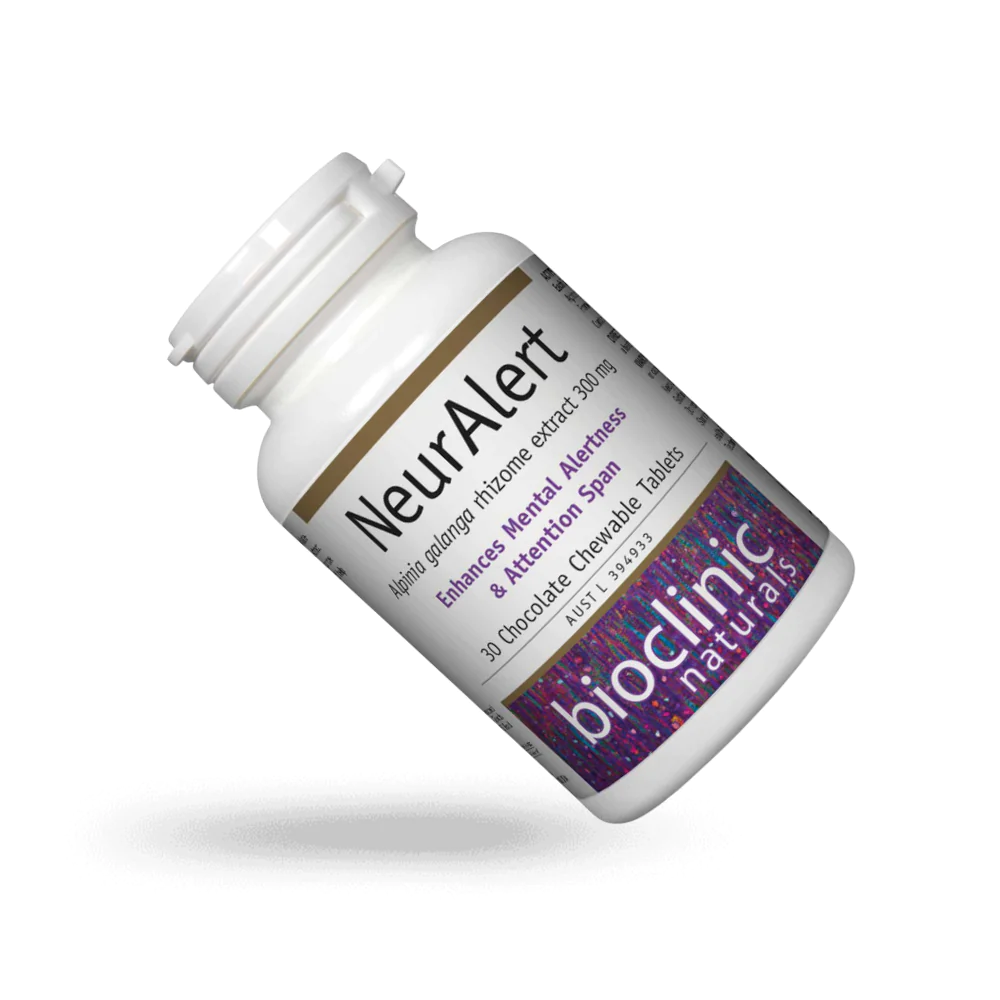 BioClinic Naturals NeurAlert 30 Chocolate Tab