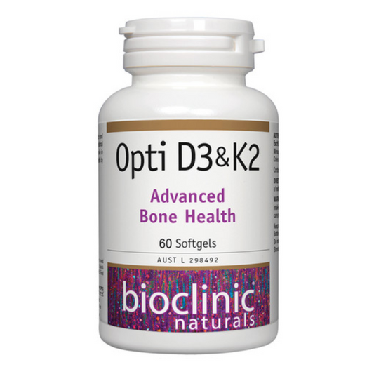 Bioclinic Naturals Opti D3 & K2 60 Capsules