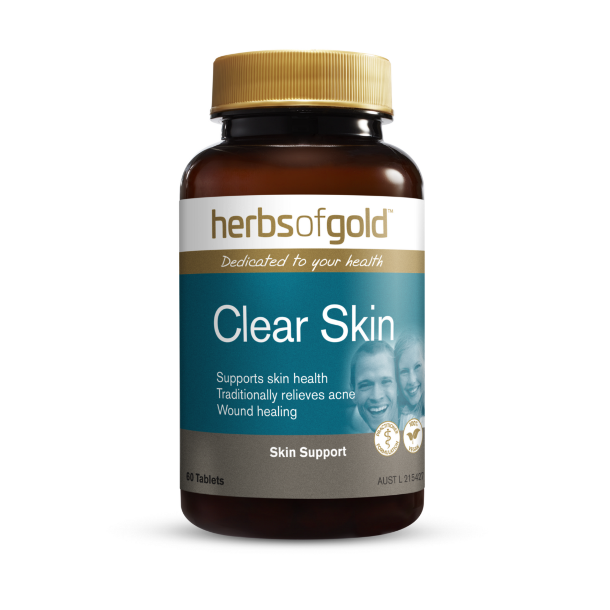 Herbs Of Gold Clear Skin 60 Tablets