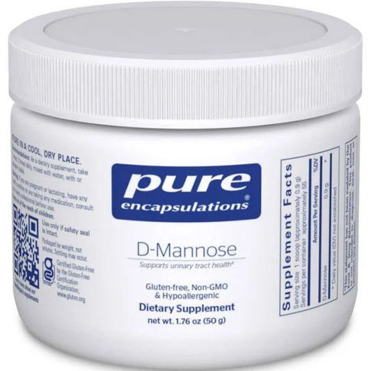 Pure Encapsulations D-Mannose 50 gr Powder