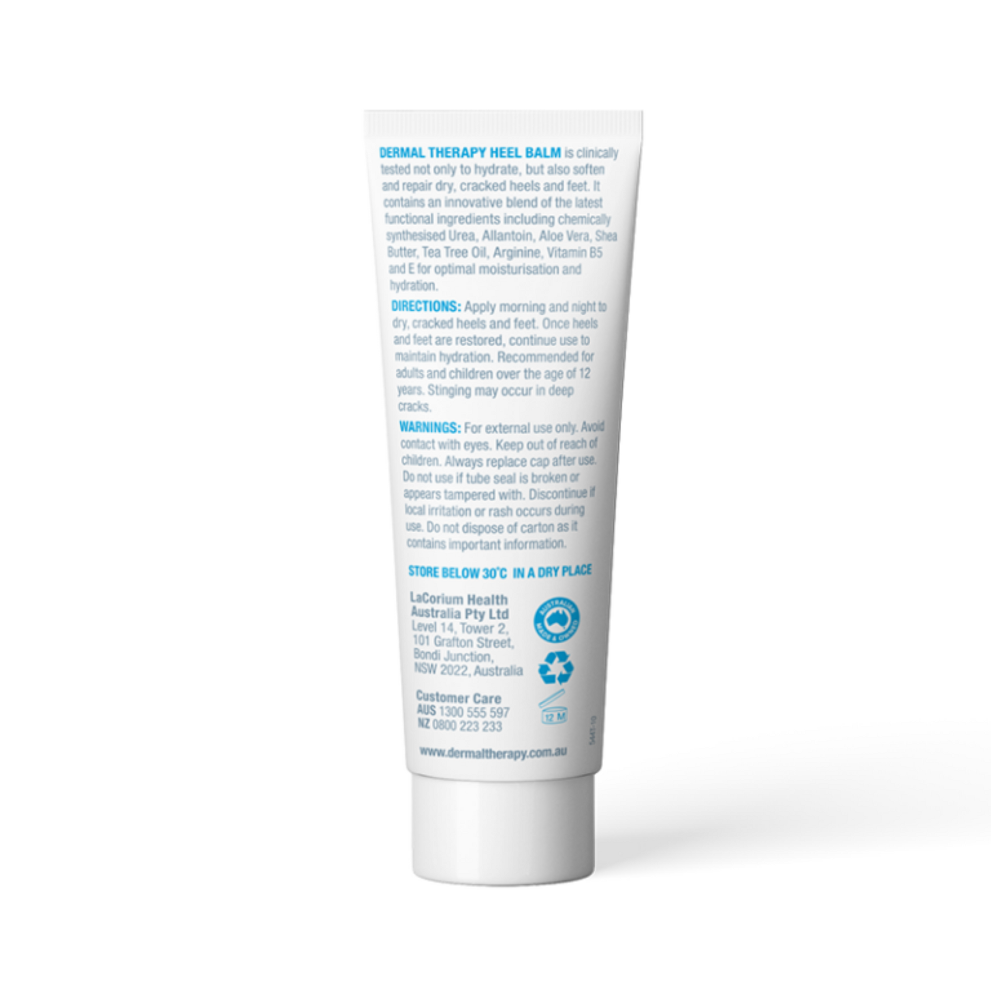 Dermal Therapy Heel Balm 50g