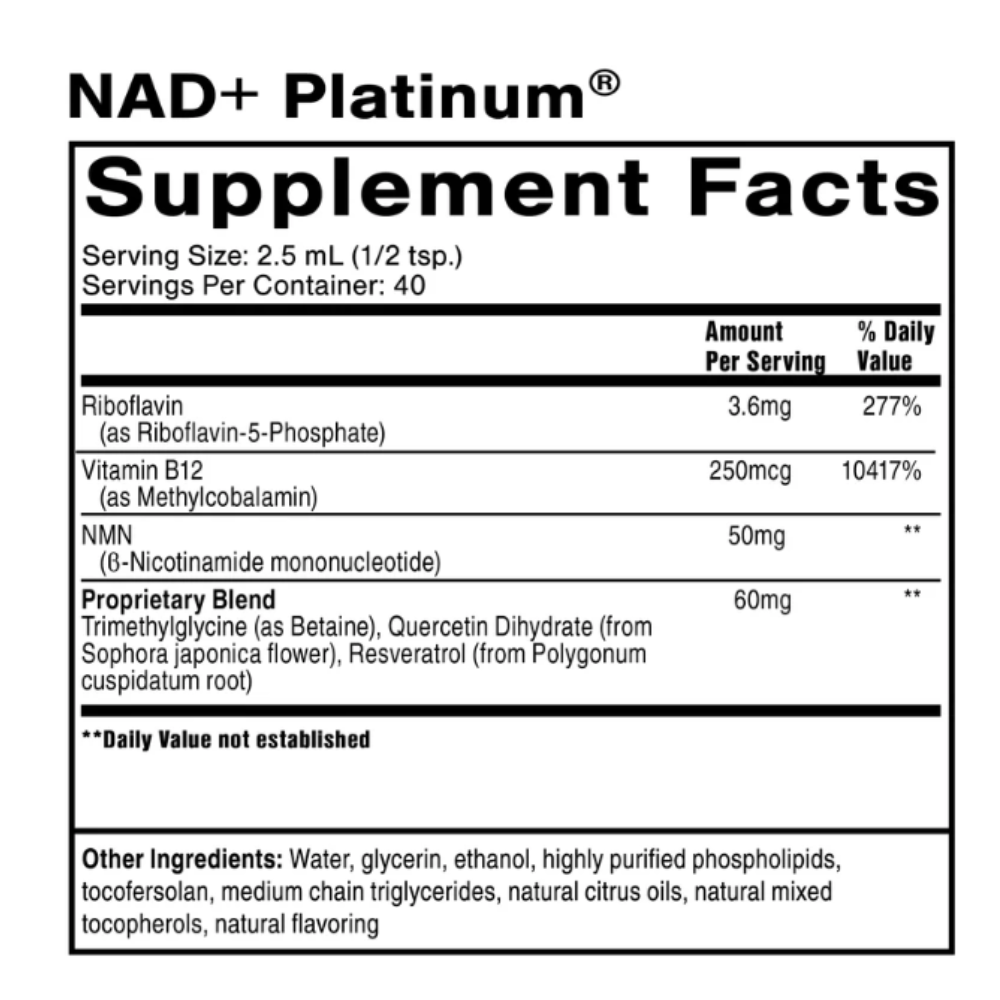 Quicksilver  NAD+ Platinum 