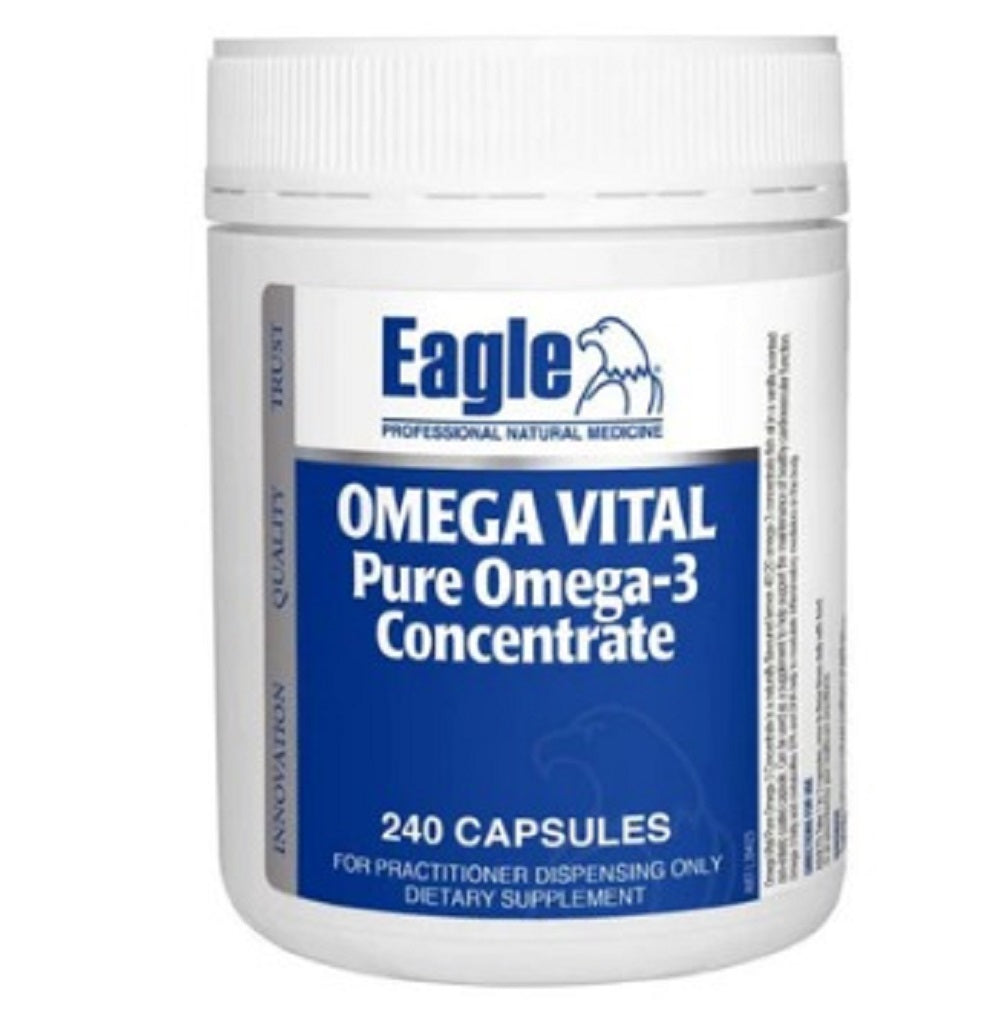 Eagle Omega Vital Pure Omega 3 Concentrate 240 Capsules