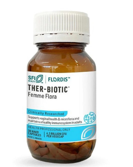 Flordis Ther-Biotic Femme Flora 30 Capsules
