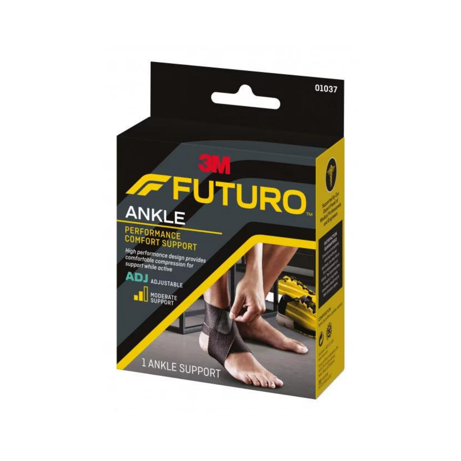 Futuro Performance Comfort Ankle Support 01037ENR Adjustable