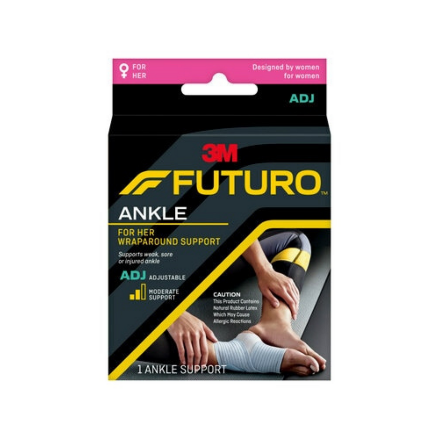 Futuro For Her Wrap Around Ankle Support 95347ENR Adjustable