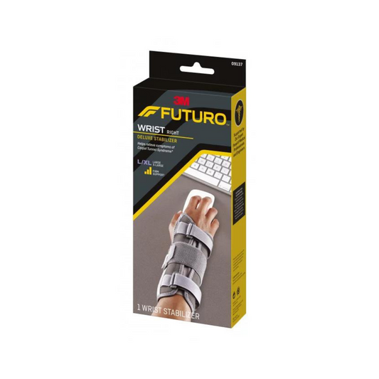 Futuro Deluxe Wrist Stabilizer Right Hand 09137ENT Large/X-Large