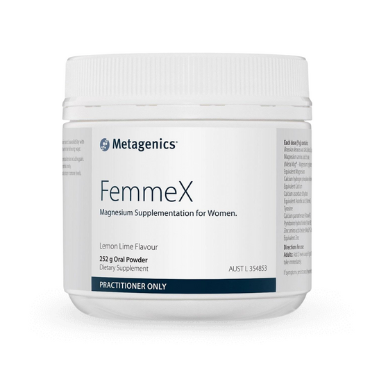 Metagenics FemmeX Lemon Lime 252g oral powder