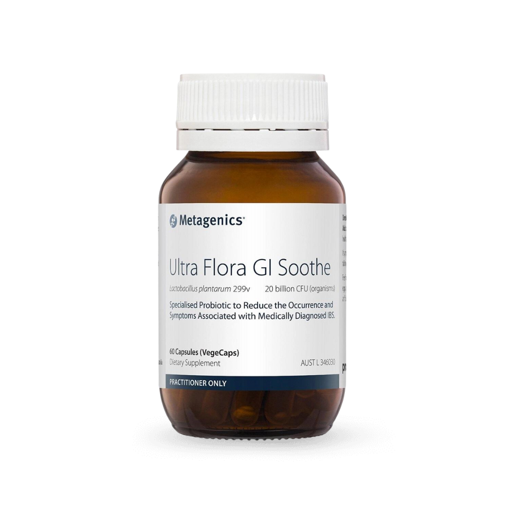 Metagenics Ultra Flora GI Soothe 60 VegeCaps