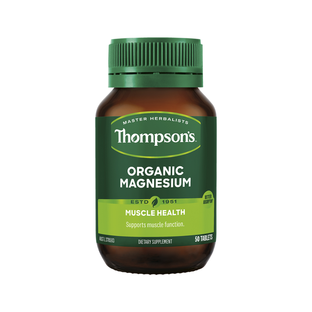 Thompson's Organic Magnesium 50 Tablets