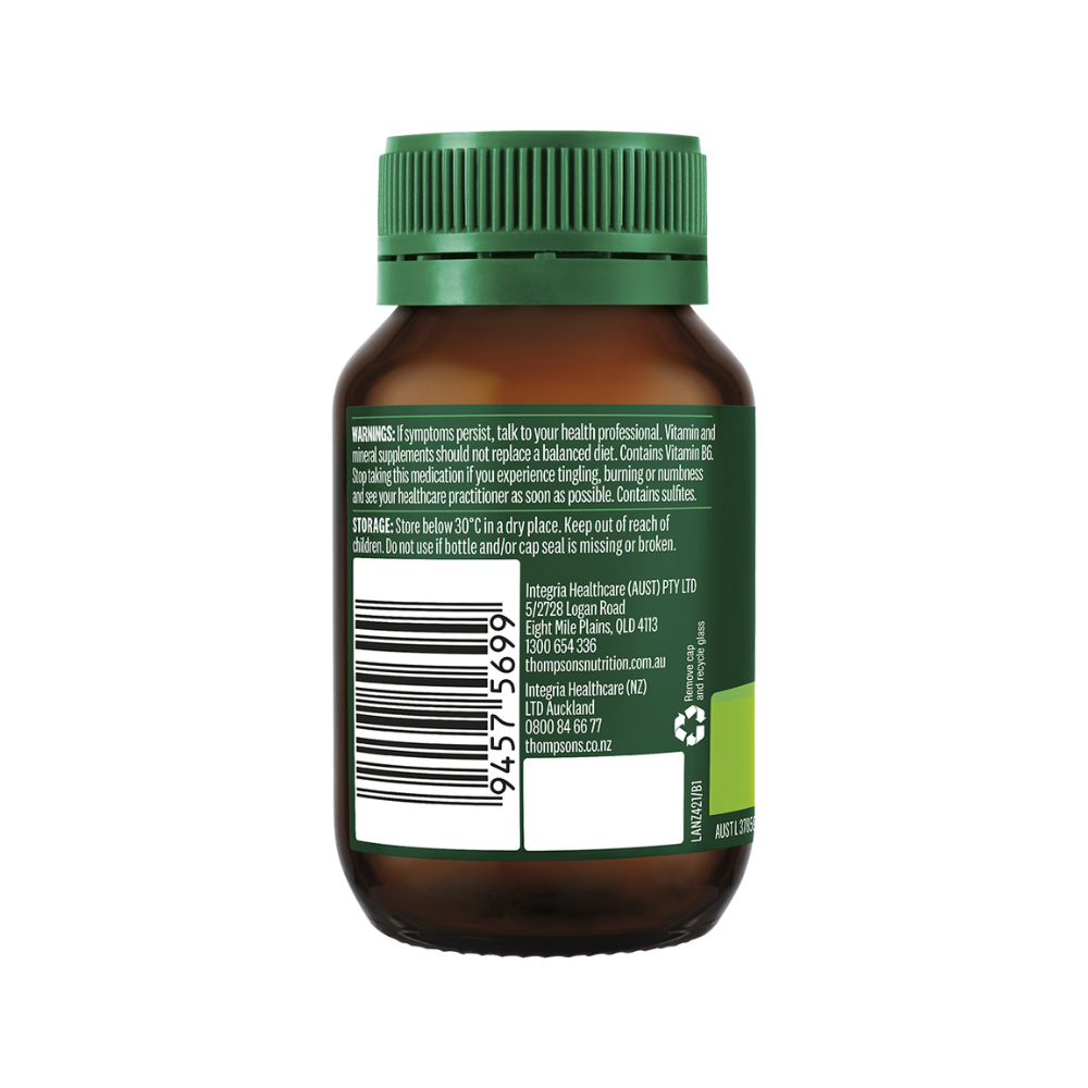 Thompson's Organic Magnesium 50 Tablets